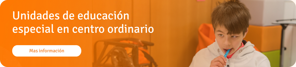 Unidades de educación especial en centro ordinario